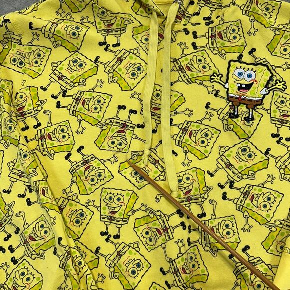 Nickelodeon Spongebob Squarepants Hoodie Sweatshirt Youth Size XXL Pullover - Picture 3 of 11